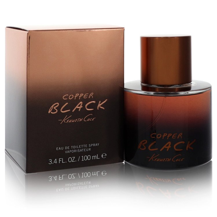 Kenneth Cole Copper Black by Kenneth Cole Eau De Toilette Spray 3.4 oz Kenneth Cole Copper Black by Kenneth Cole Eau De Toilette Spray 3.4 oz